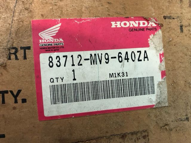 honda cbr 600 F 1992 tampa traseira