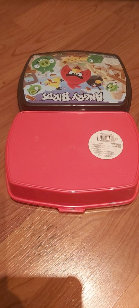 Portamerienda y despertador niño