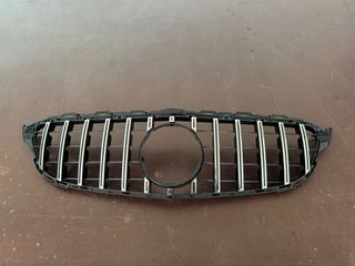 Parrilla Mercedes Benz W205A Black-CR