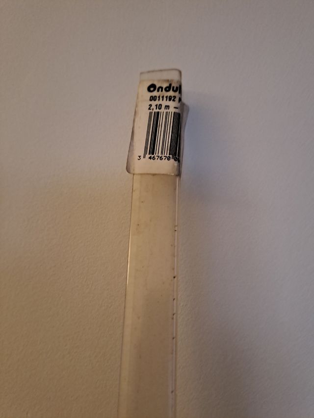 Perfil policarbonato en U 10 mm x 2,10 m