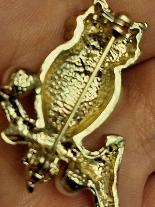 Broche buho joyas bisutería mujer hombre regalo 