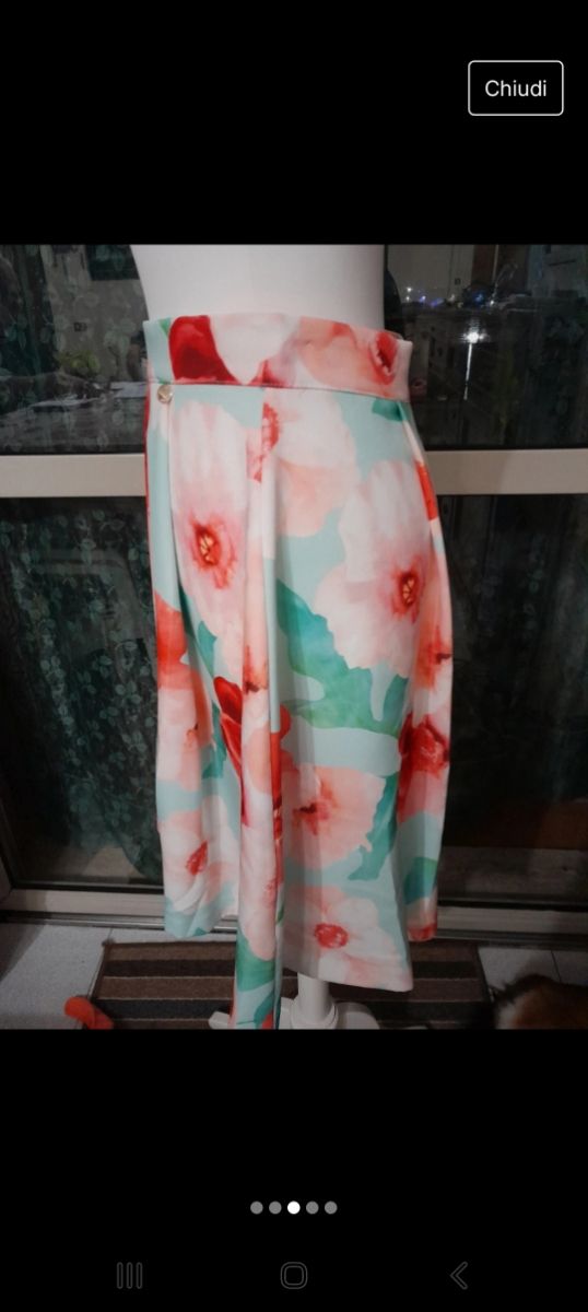 Gonna elegante Rinascimento