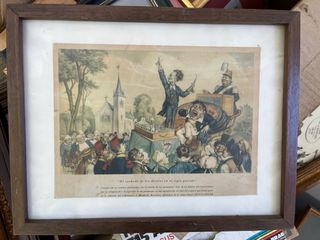 Reproduccion de cuadro tematica dentistas