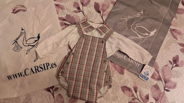 Conjunto bebé talla 6 Meses