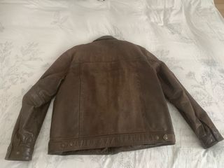Cazadora hombre piel vuelta 