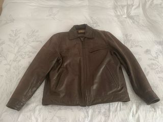 Cazadora hombre piel vuelta 