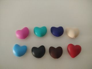 Lote de piezas de silicona