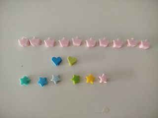 Lote de piezas de silicona