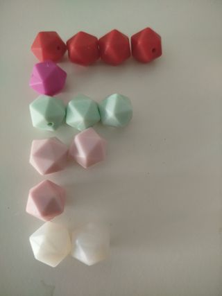 Lote piezas de silicona