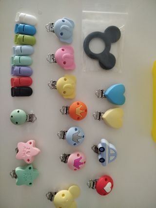 Lote de piezas de silicona