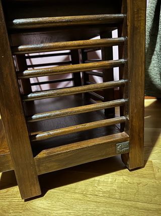 Conjunto de Teka de mesita de noche y cabecero