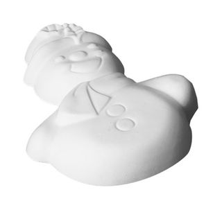 Stampo silicone per dolci natalizi pupazzo di neve