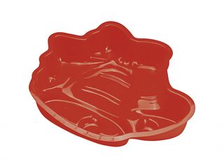 Stampo in silicone rosso per dolci campane