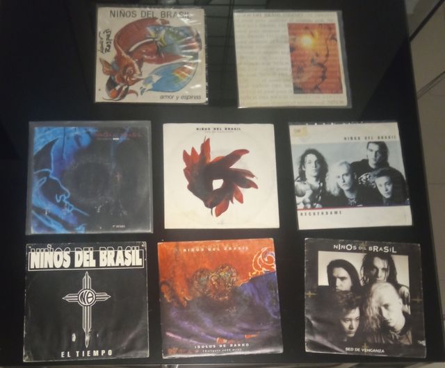 Singles lote Niños Del Brasil.