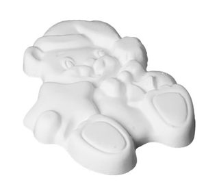 Stampo in silicone per dolci orsetto di Natale