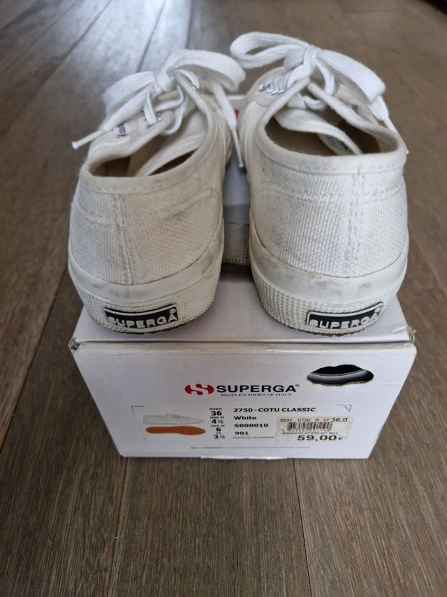 Superga bianche n.36