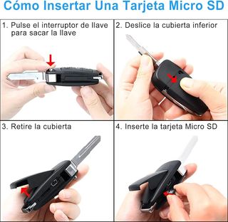 Camara espía llave de coche