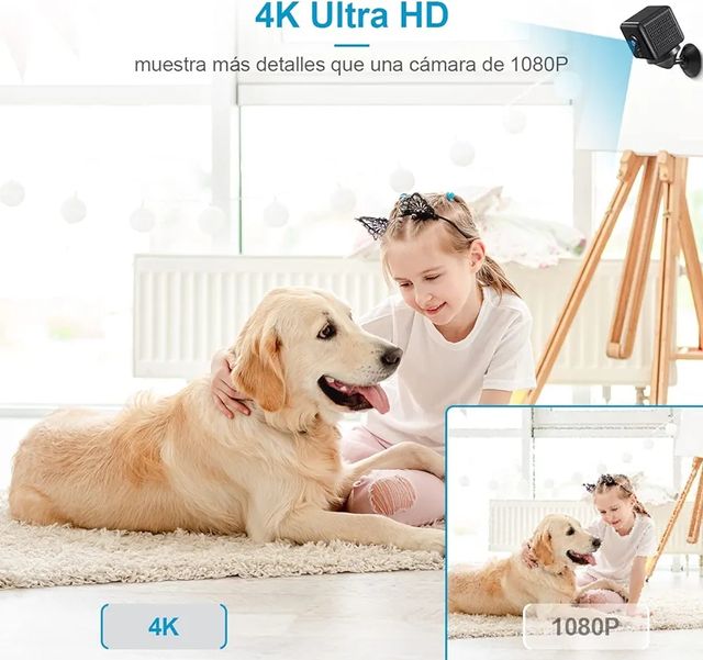 Mini camara espia 4k
