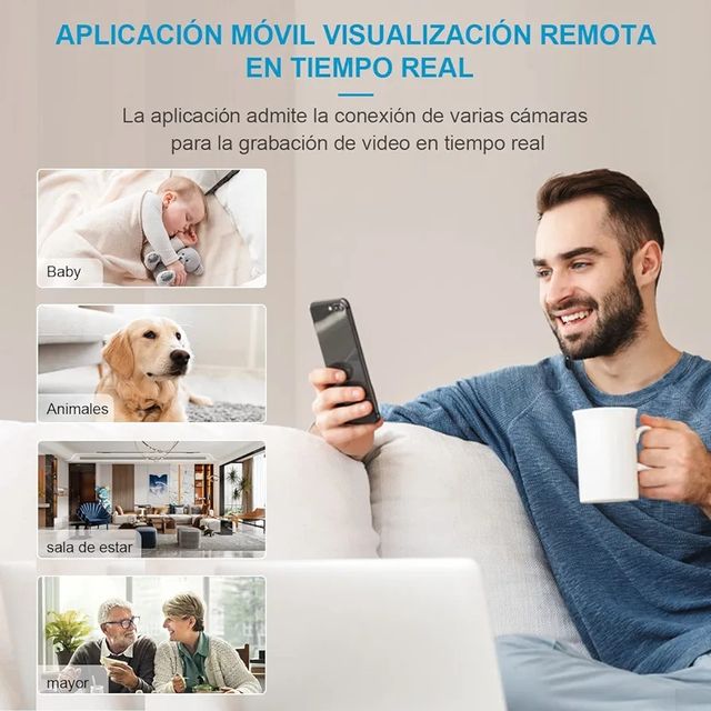 Mini camara espia 4k