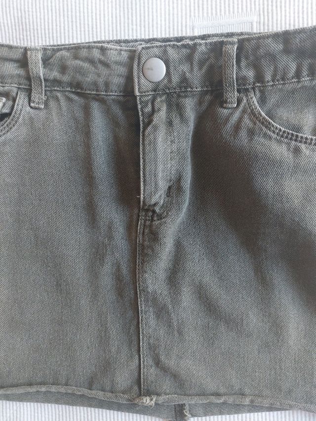 Falda tejana color militar