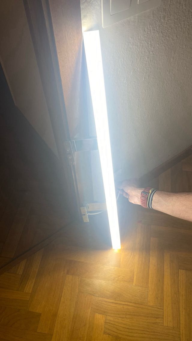 Aplique leds para espejo