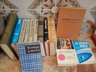 12 Libros de Ciencia (Años 60s - 70s)