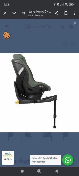 Silla coche Jane Ikonic 0-3 años