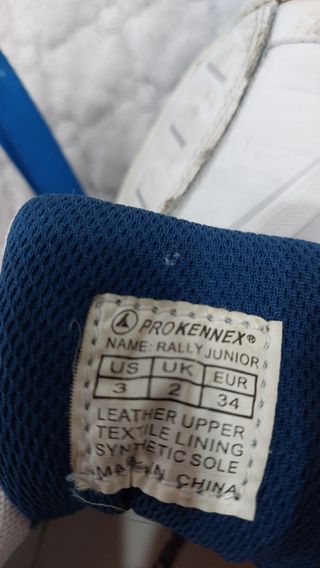 Scarpe bimbo tennis 34