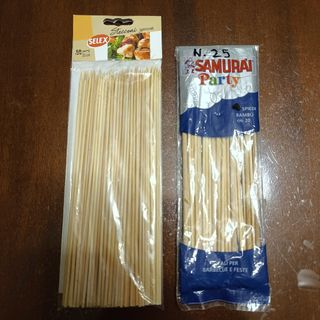 Bastoncini per spiedini 