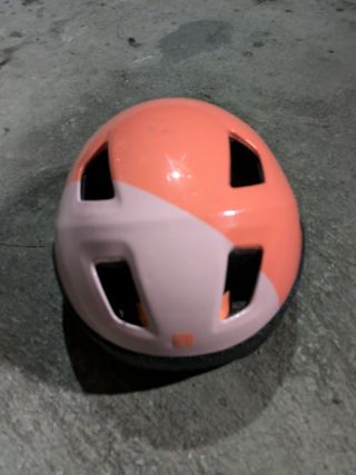 Casco de bicicleta para niña talla S (53-56cm)