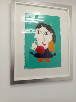 Ripolles escultura cuadro lienzo