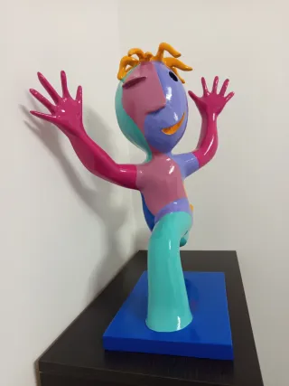 Ripolles escultura cuadro lienzo