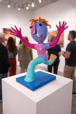 Ripolles escultura cuadro lienzo