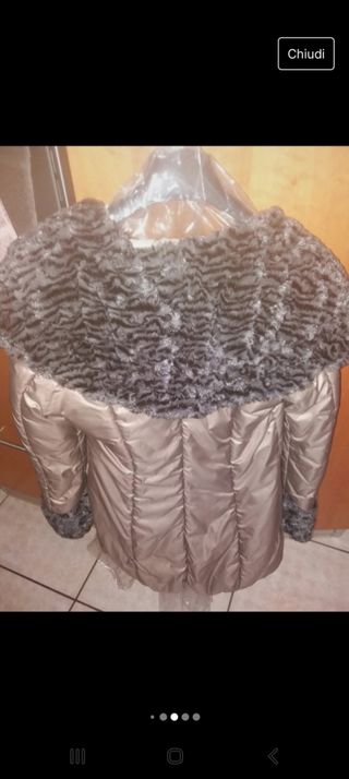 Cappotto piumino elegante made in italy