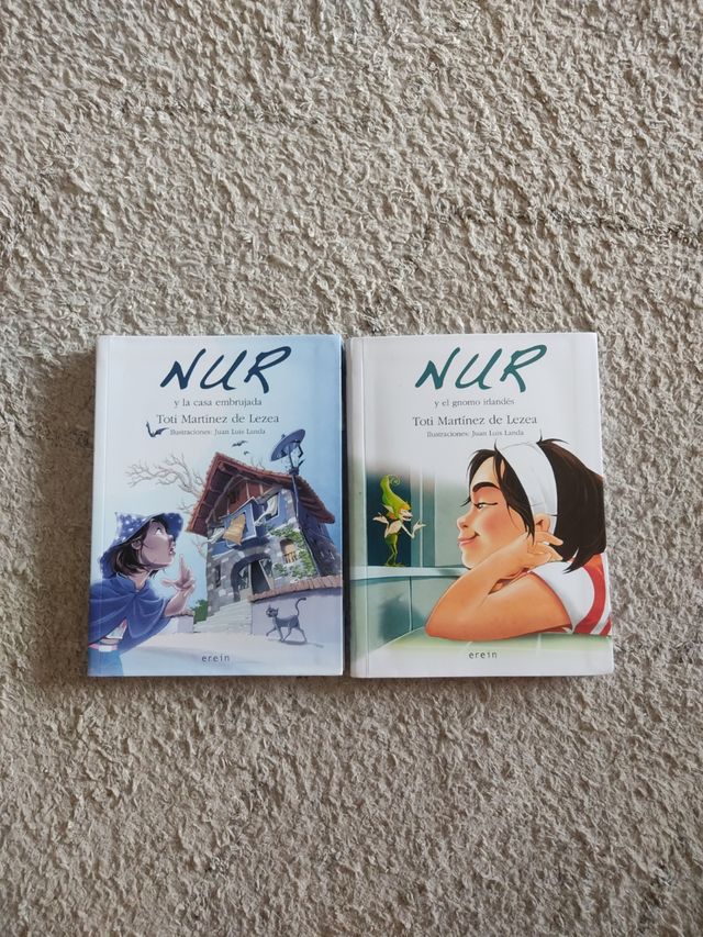 Libros lectura Nur, Toti Martínez de Lez