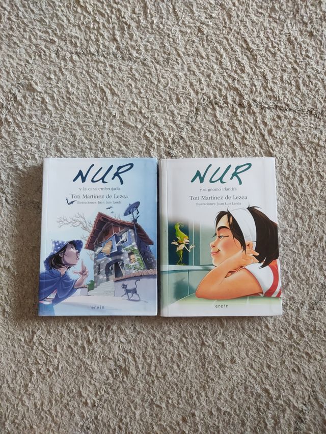 Libros lectura Nur, Toti Martínez de Lez