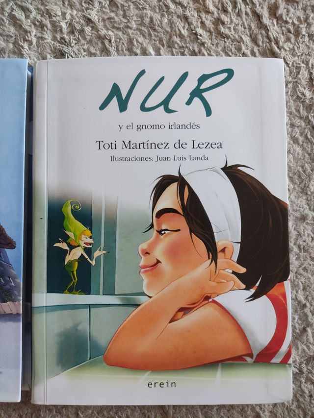Libros lectura Nur, Toti Martínez de Lez