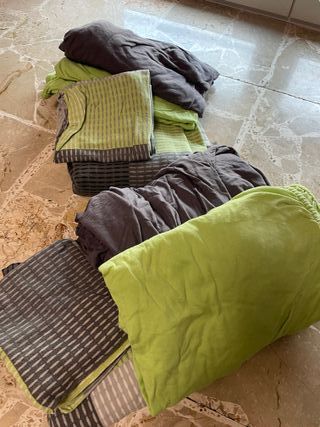 Piumino in fibra anti-acaro DUO 4 Stagioni 150+300