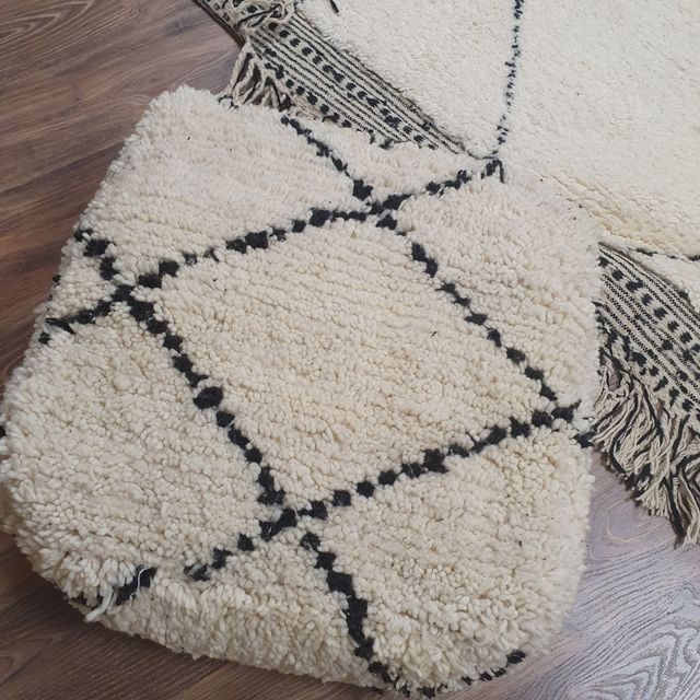 Puff de lã Beni Ouarain