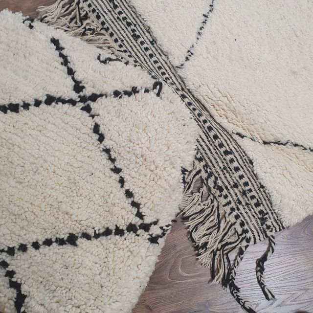 Puff de lã Beni Ouarain