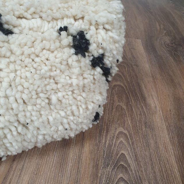 Puff de lã Beni Ouarain