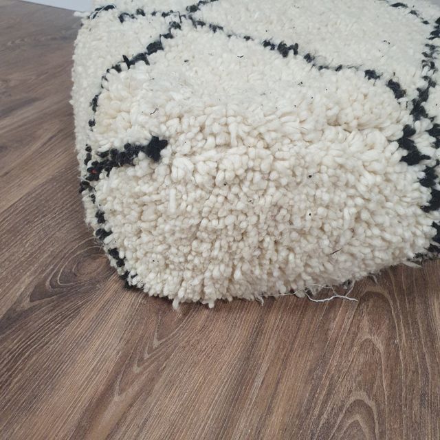 Puff de lã Beni Ouarain