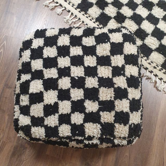 Puff de lã Beni Ouarain 2