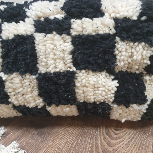 Puff de lã Beni Ouarain 2