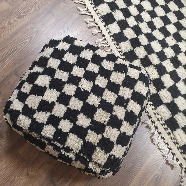 Puff de lã Beni Ouarain 2