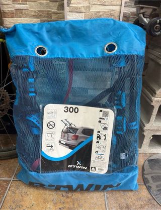 Soporte bicicletas coche btwin 300