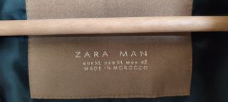 Abrigo de hombre Zara talla M