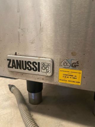 Freidora 2 cestas Zanussi industrial