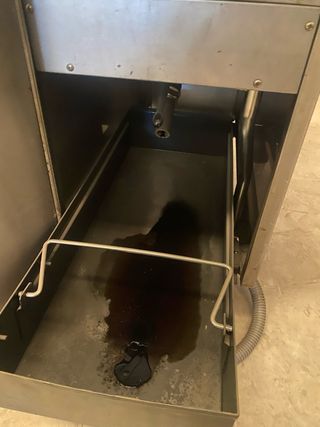 Freidora 2 cestas Zanussi industrial