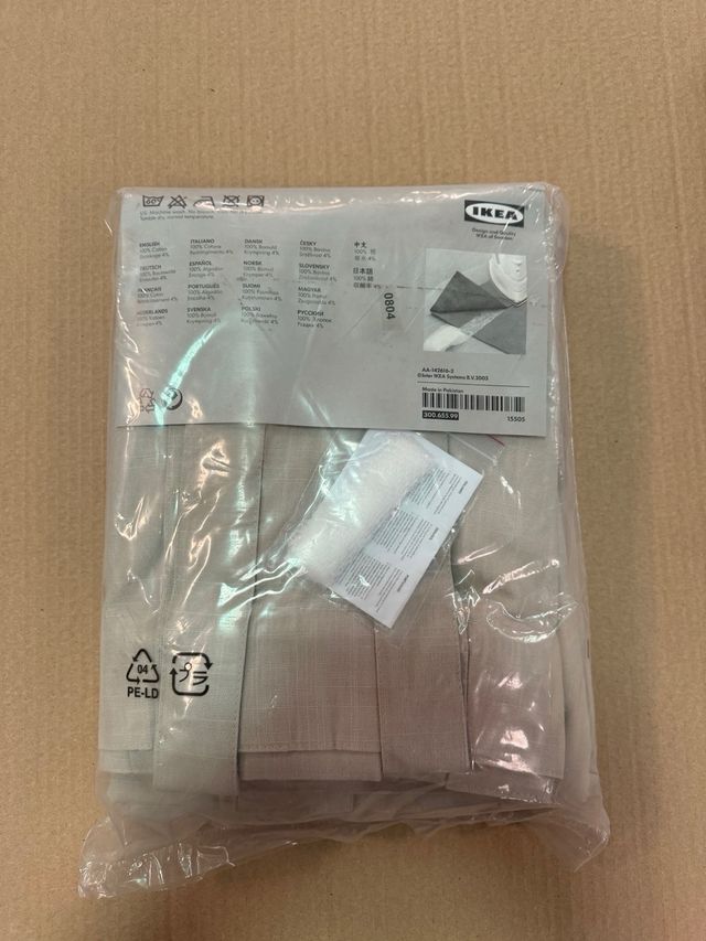 Juego de cortinas IKEA Nuevo 145x300h